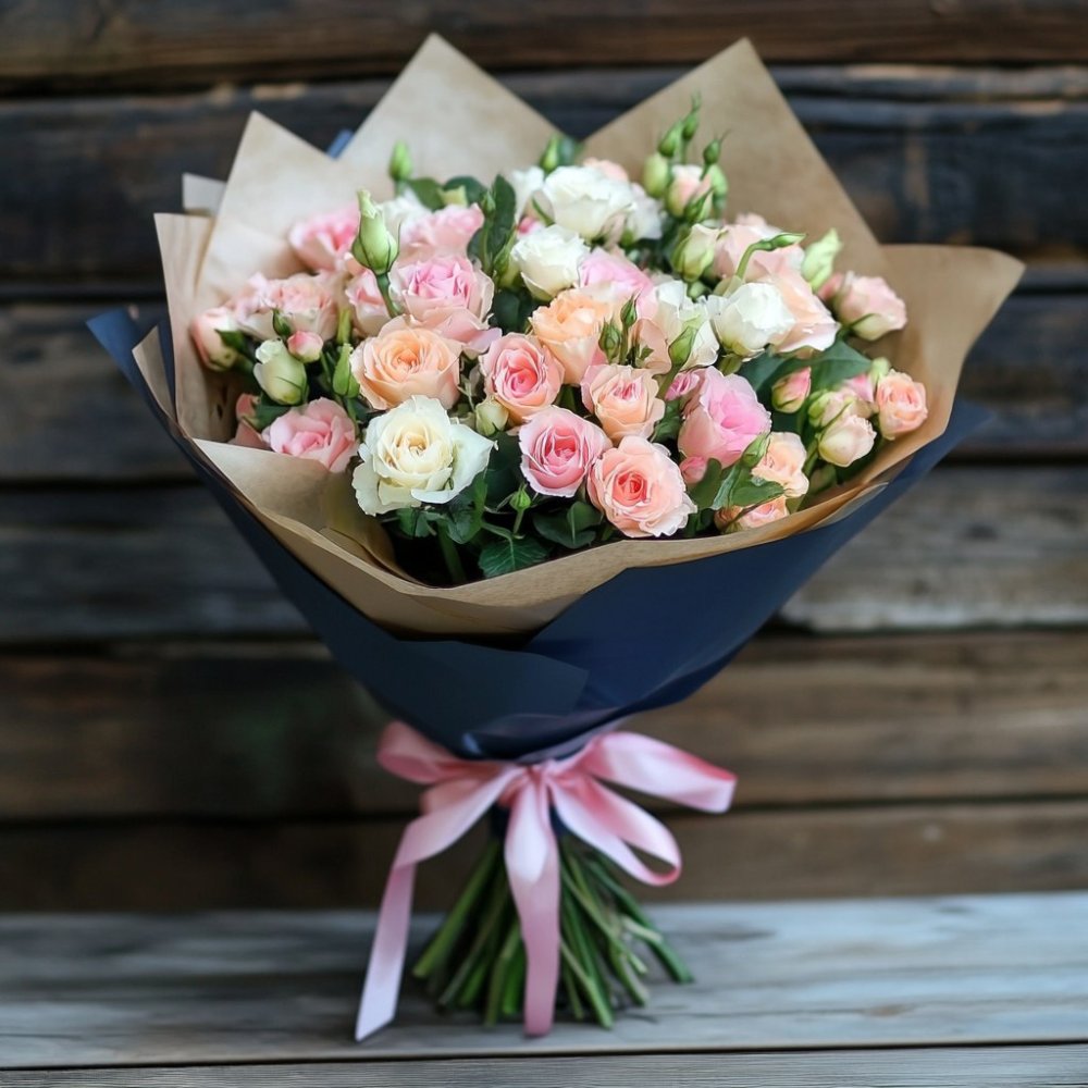 Букет Юная Красотка Букет роз Юная Красотка